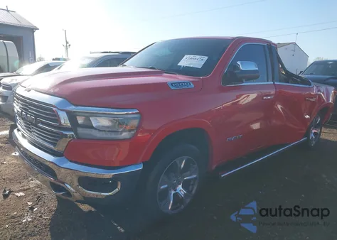 2019 Ram 1500 Laramie 4X4 5'7 Box from USA, damaged, VIN 1C6SRFJT0KN521694